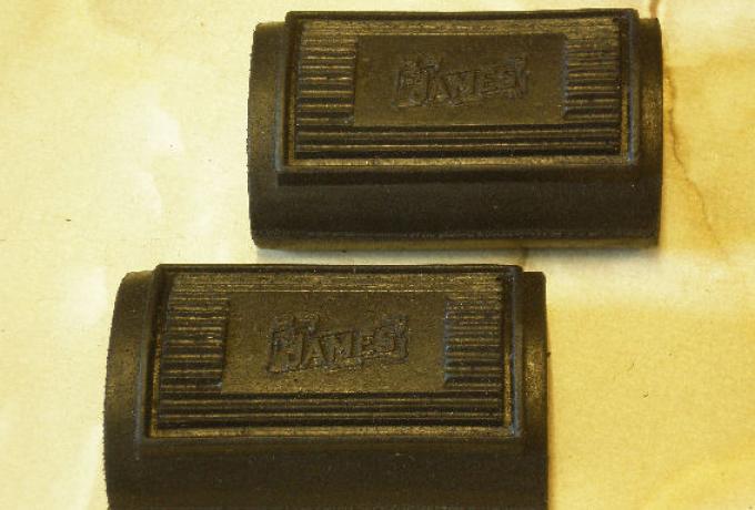 James Footrest Pedal Rubbers /Pair