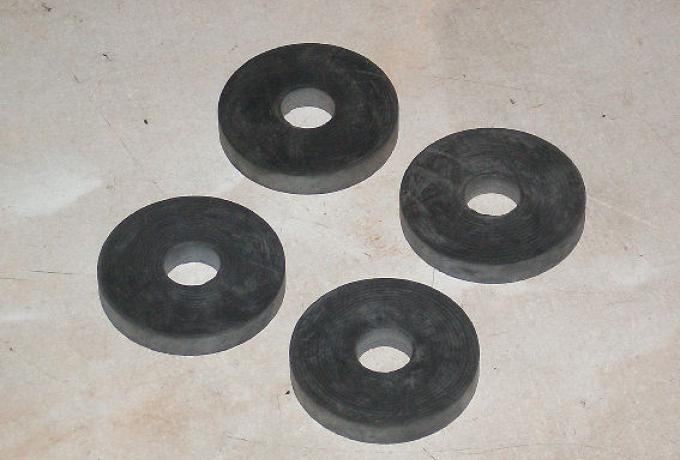 Benzintankmontagegummi Set BSA M20, M21, M33