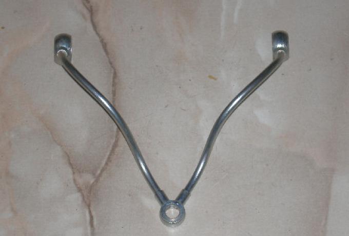 Oil Return Pipe Triumph Rocker Drain Rear 