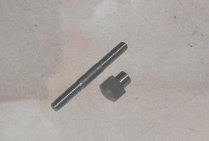 Dynamo Stud including Nut 1.3/4" 2BA 31.4 TPI