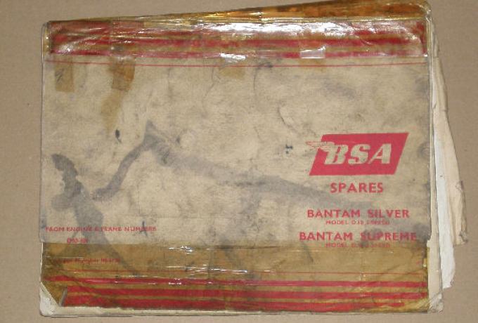 BSA Spares  - Bantam silver/Supreme 1967