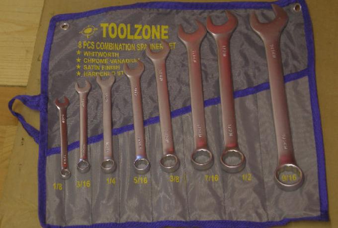 Whitworth Spanner Set. Bsa, Triumph, Norton, Ajs,Ariel, Matchless