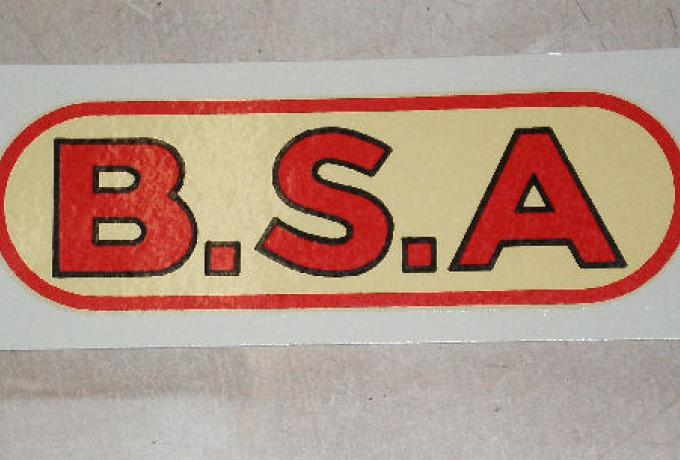 BSA Abziehbild für Tank 1932/34