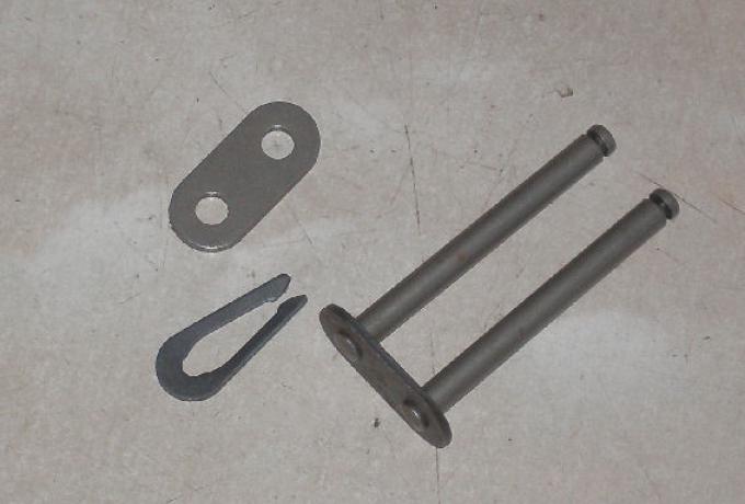 Renold Spring/Chain Connecting Link 3/8"x7/32" Triplex