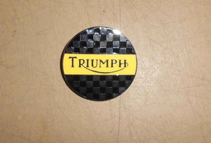 Triumph Lapel Badge round