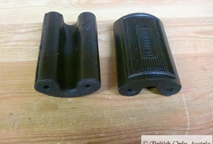 Triumph Footrest Rubbers Pedal Type /Pair