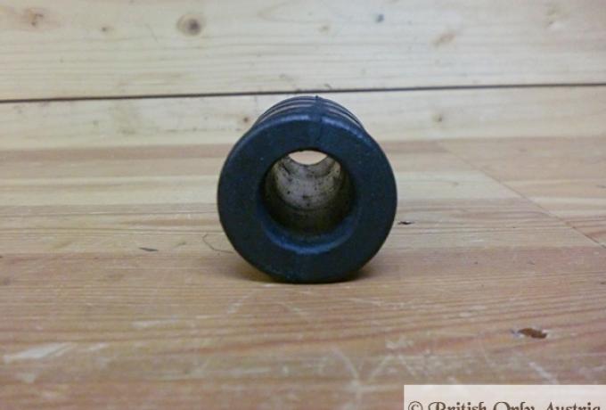 John Bull Handlebar Rubber, Barrel Type, open,  7/8" x 120 mm