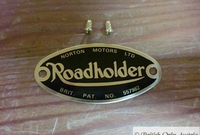 Norton Roadholder Badge with Screws