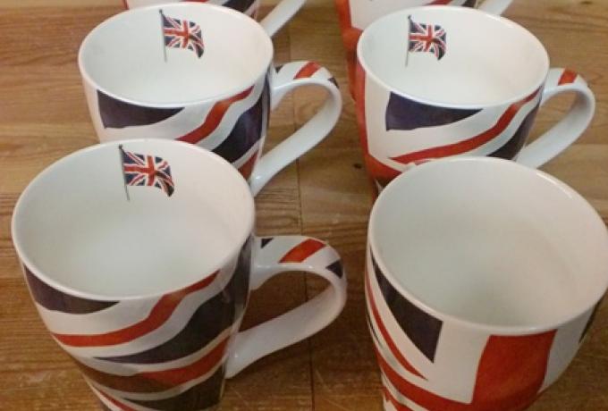 Union Jack Mug Set 6 Pieces