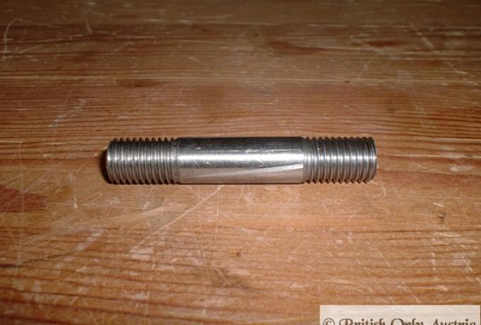 Vincent Gear lever stud, Stainless Steel, 2.3/16" x 3/8" 20 TPI BSF