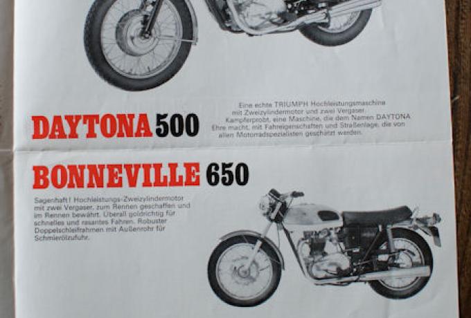 Triumph Trident 750, Prospekt