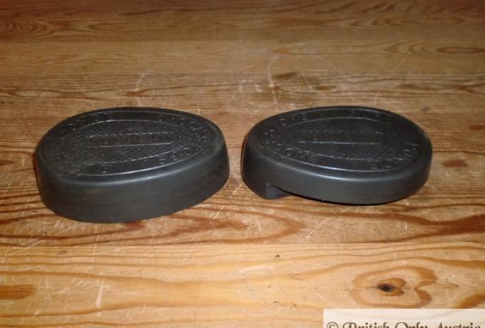 Sunbeam Kniegummi oval  mit Ausschnitt /Paar 