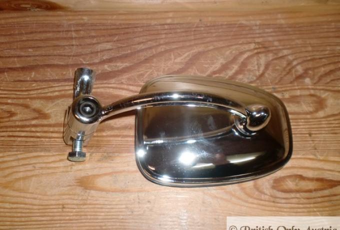 Spiegel f. Lenkerende verchromt f. 22 mm Lenker