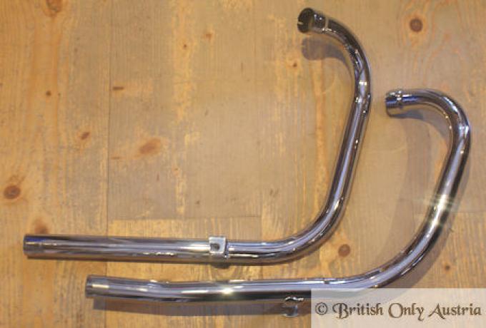 Triumph 650cc Auspuffrohre 1963-66