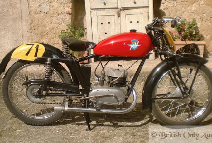 MV Agusta Racer. 125cc  1949