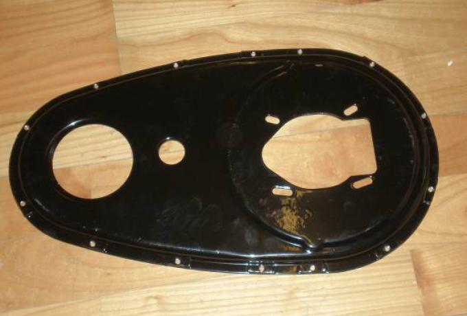 Velocette Innenseite Kettenkasten 