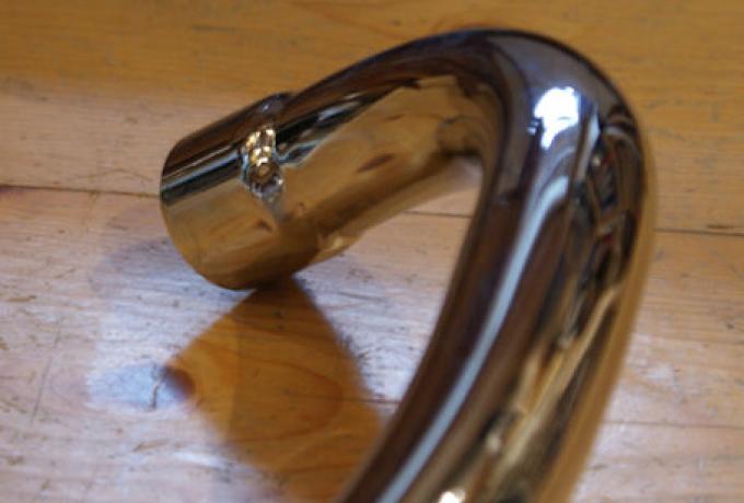 Ariel 500/350ccm Mod. VH,NG,N.H. Single Exhaust Pipe over stub/swing arm 