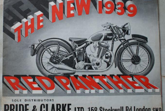 The New 1939 Red Panther, Brochure