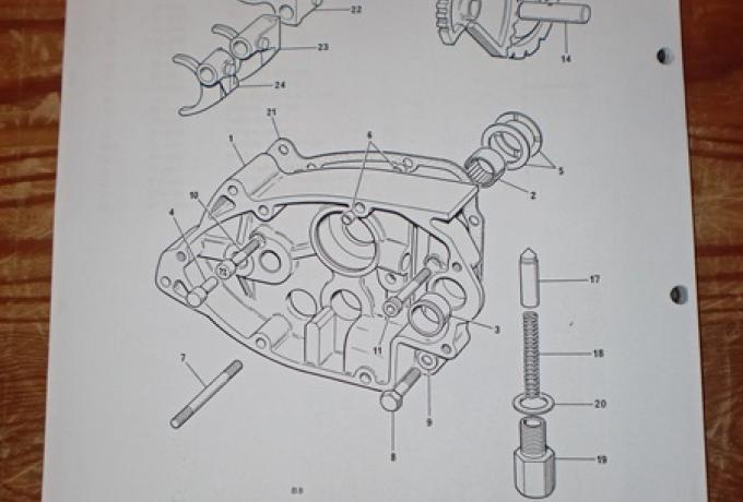 Triumph Teilebuch 1974 Models Bonneville 750, Tiger 750, Kopie