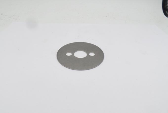 Velocette Abdeckplatte Niro