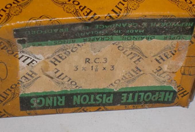 Hepolite Ölabstreifringe R.C.3 /10 Stück