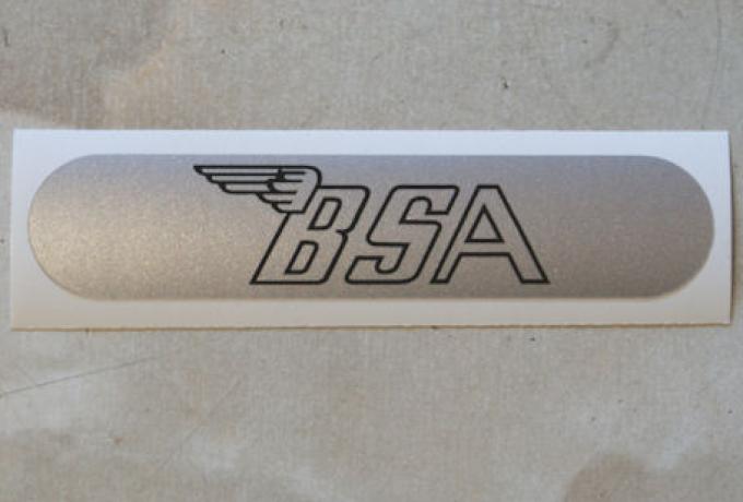 BSA Aufkleber für Kurbelwellengehäuse 1970er Jahre