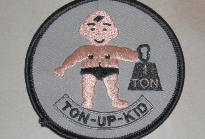 Ton-Up-Kid Sew on Badge 