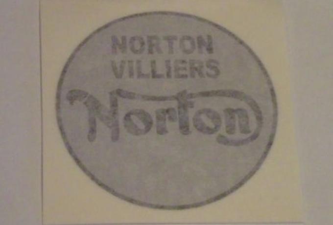 Norton Villiers Tank Sticker for Commando 1968