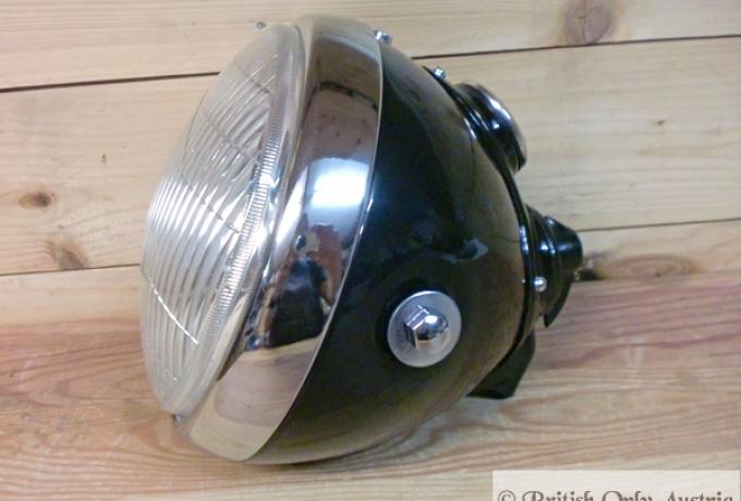 Scheinwerfer 7" komplett.SSU700. Lucas Nachbau