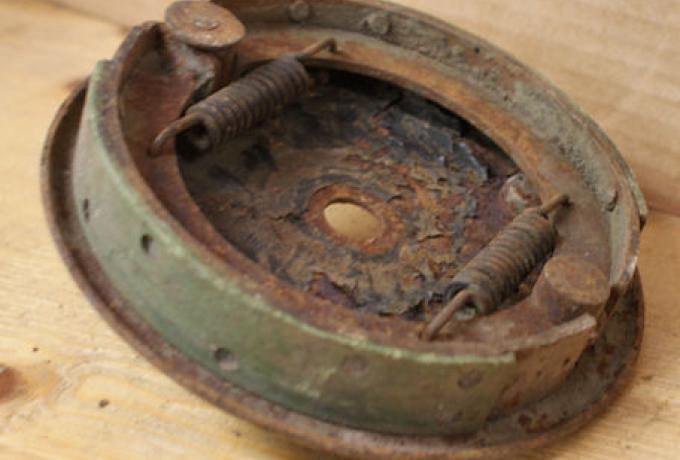 Bremsplatte 6" m. Bremsschuhen gebraucht