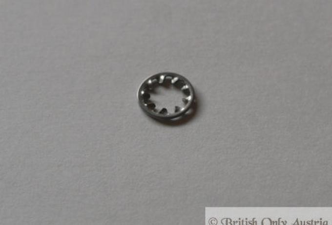 Velocette 1/4" Zahnscheibe / Beilagscheibe