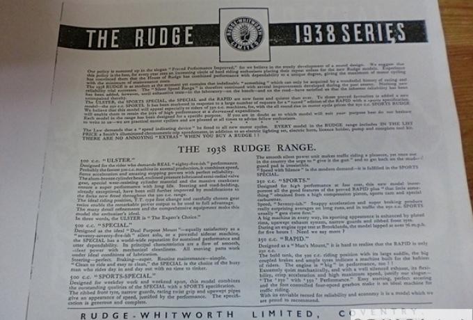 Rudge Illustrated Catalogue Kopie