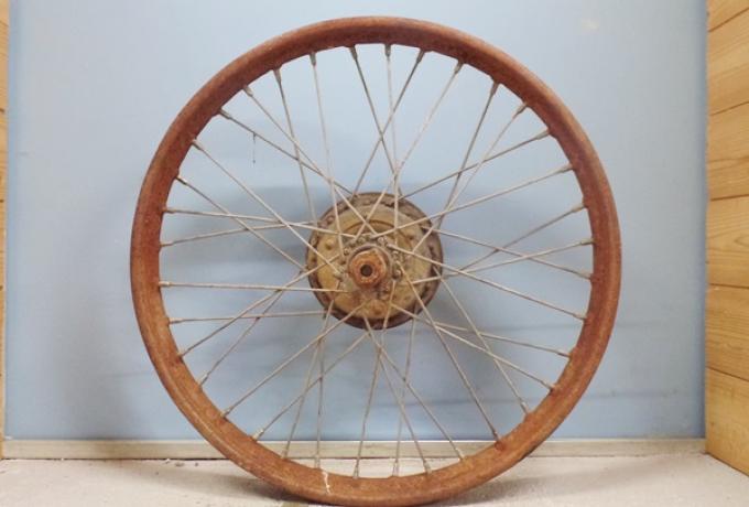 French. Wheel used