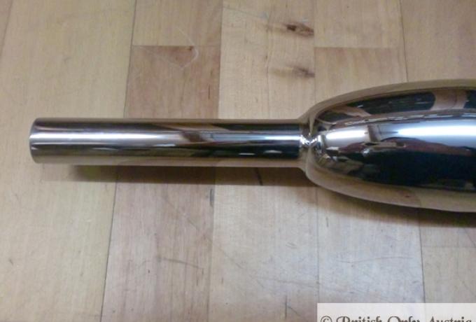 Triumph Tiger CUB T20 Auspufftopf 200 ccm, 1 5/16" - 34 mm,1953-