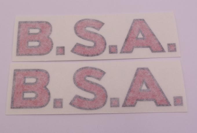 BSA Tank Sticker 1914/29 - Pair