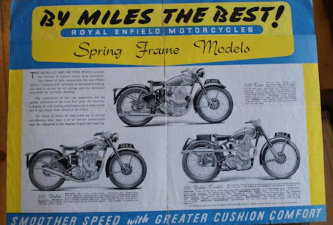 Royal Enfield Motorcycles, By Miles the Best, Brochure