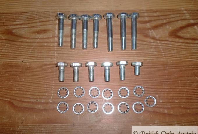 Velocette Gearbox End Cover Bolt /Set