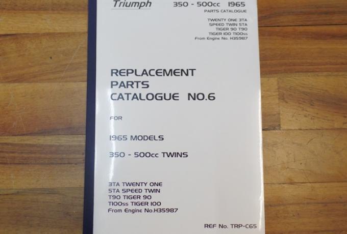 Triumph Parts Book No.6 3TA/5TA