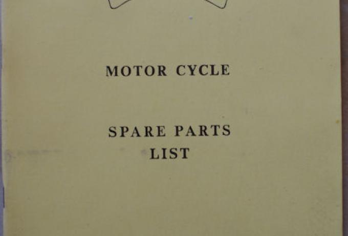 Vincent Spare Parts List D