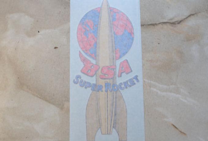 BSA Super Rocket Aufkleber für Tank Top