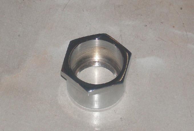 AJS/Matchless Gabeleinstellmutter Chrom 