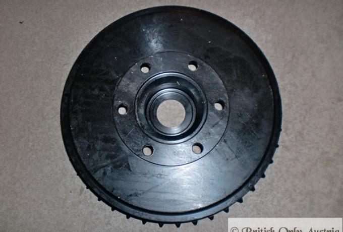 BSA Kettenrad/Ritzel mit Bremstrommel gerippt 42Z. Gold Star, Rocket Gold Star/A65 