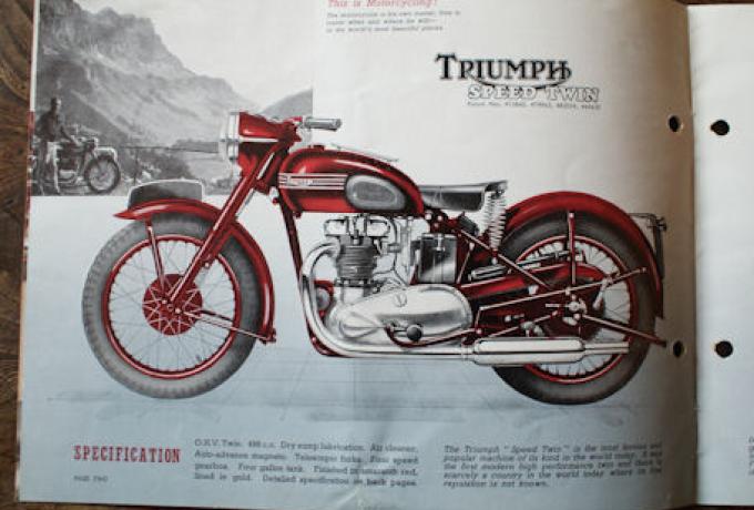 Triumph, The Best Motorcycle in the World, Prospekt