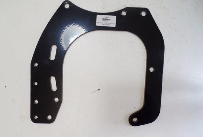 Velocette Hintere Motorplatte