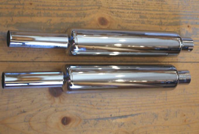 Brough Superior Auspufftöpfe 1 5/8" - 41mm /Paar