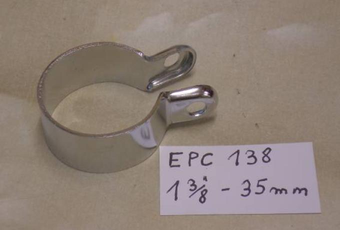 Exhaust Clip 1 3/8" - 35 mm