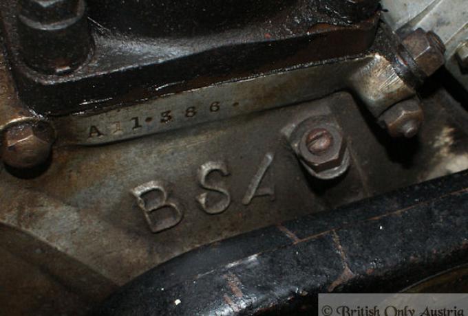 BSA Sloper M33/11  with Sidecar 