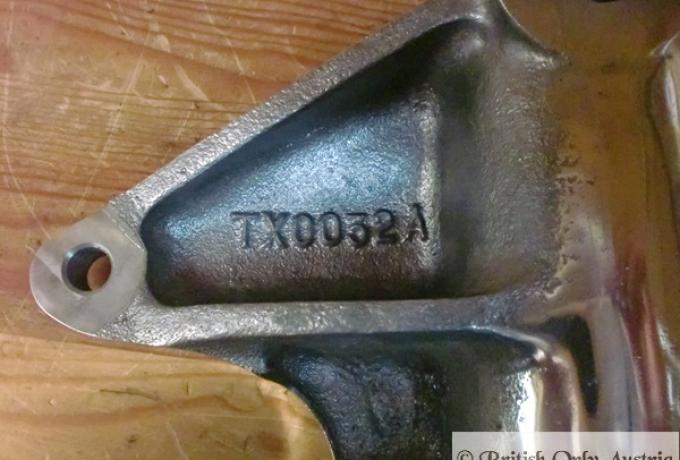 Norton Production Racer Gabelfuß, Bremszangenseite Norton 