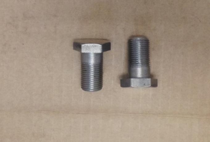 Vincent Rear Stand Bolt Stainless / Pair 20TPI  9/16"1"UH.