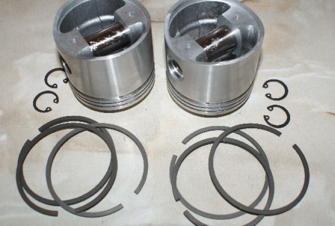AJS/Matchless Pistons/Pair 500cc Twin +040  -1955 